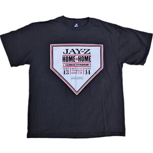 Jay-Z Home and Home Yankee Stadium Concert Shirt 2010, Large